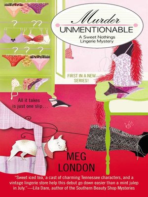 cover image of Murder Unmentionable